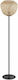 Eglo Dembleby Vintage Floor Lamp H150cm. with Socket for Bulb E27 Black