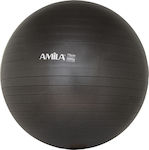 Amila Μπάλα Pilates 75cm, 1.7kg σε Μαύρο Χρώμα