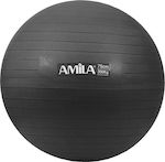 Amila 95865 Pilates Ball 75cm 1.7kg Black