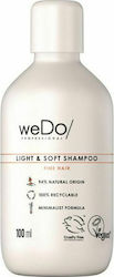 Wedo Light & Soft Shampoos for All Hair Types 100ml