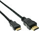 InLine HDMI 2.0 Premium High Speed 4K 60Hz HDR Cable HDMI Male - Micro HDMI Male Length 1.8m Colour Black