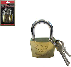 Padlock Brass with Key Brass 25mm 1pcs