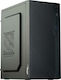 Akyga AK36BK Micro Tower Computer Case Black