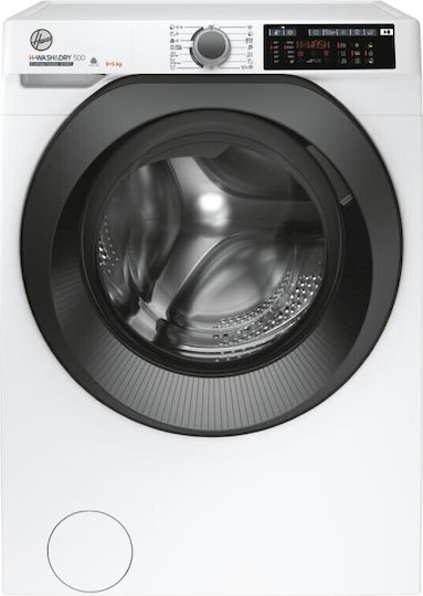 Hoover HD 495AMBB/1-S Waschtrockner 9kg/5kg Dampf 1400 Umdrehungen mit Wi-Fi