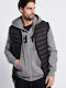 Ärmellos Jacke Puffer Schwarz
