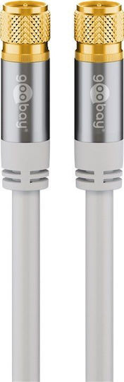 Goobay Wentronic Antenna Cable Coax male - Coax female 1m (70598)