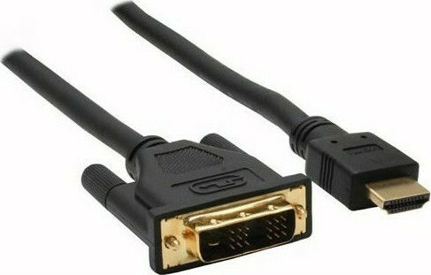 InLine Cable DVI-D male - HDMI male 3m (17663P)
