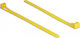 DeLock Δεματικά Καλωδίων Πλαστικά 150mmx7.5mm σε Κίτρινο χρώμα (100τμχ) (18760)