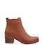 Safe Step 22201 Leder Damen Knöchelstiefel Tabac Braun