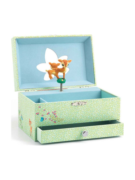 Djeco Kids Jewelery Box Ελαφάκι Wooden 1pcs