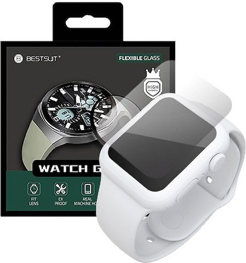 Bestsuit Flexible Nano Glass Tempered Glass pentru Apple Watch 40mm 1buc