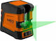 Neo Tools Αυτορυθμιζόμενο Γραμμικό Αλφάδι Laser Πράσινης Δέσμης 1.5V με Εύρος Εργασίας 20m
