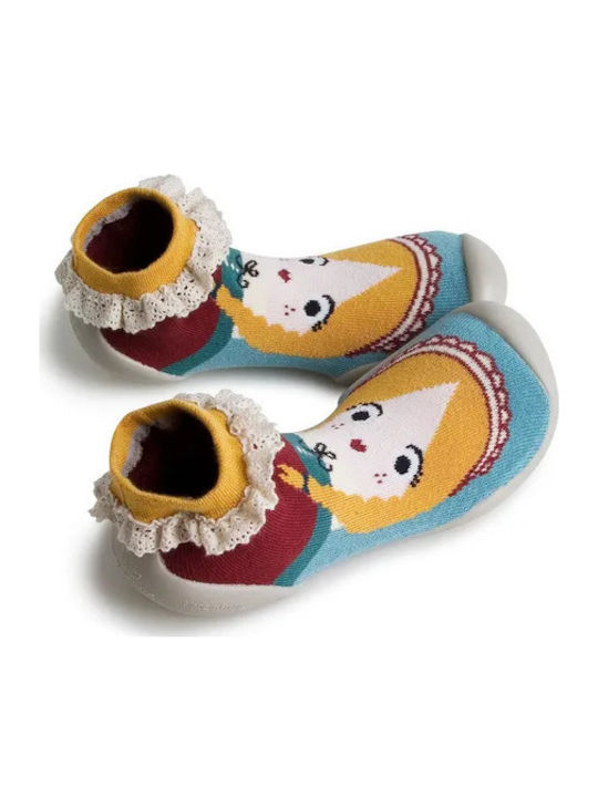 Колежките Chaussons Mary Avec Dentelle