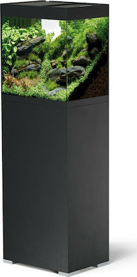 Oase StyleLine 85 Aquarium Set Fish Aquarium Capacity 75lt with Base Cabinet, Lighting, Filter and Black