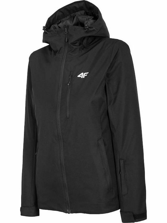 4F Women's Ski & Snowboard Jacket Black H4Z20-KUDN001-20S