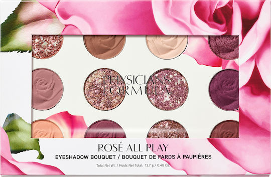 Physicians Formula Rosé All Play Eyeshadow Bouquet Παλέτα με Σκιές Ματιών σε Στερεή Μορφή 13.7gr
