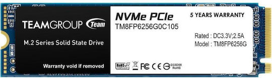 TeamGroup MP33 SSD 256GB Tip M.2 Cu Conexiune PCI Express 3.0 TM8FP6256G0C101