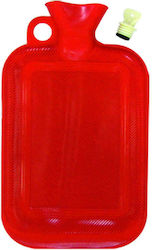 2766 Hot Water Bottle in Red color General Use 34x18cm 1pcs