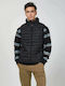 Basehit Men's Sleeveless Puffer Jacket Black