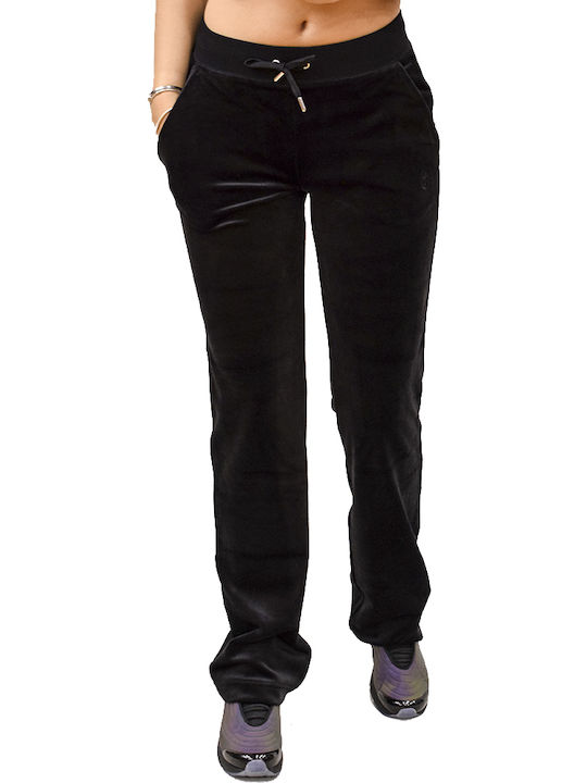 Juicy Couture Del Ray Class Sweatpants Black