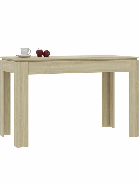 Tisch Speisesaal Holz Eiche 120x60x76cm