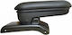 Cik Car PU Armrest for Peugeot 2008 Black