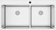 Excel Victoria 720MAS212 Drop-In Sink Left Inox Satin W97xD50.5cm Silver