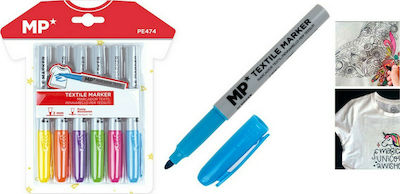 Madrid Papel Textile Marker Set Marker for Fabric 6Stück 2mm