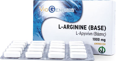 Viogenesis L-Arginine Base 1000mg 60 file Necondimentat