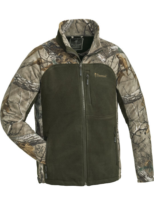 Pinewood Oviken Hunting Cardigan Fleece Green