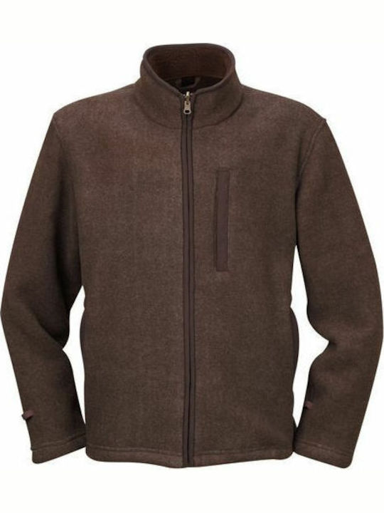 Gamo Falcon Polar Jagdjacke Vlies Braun