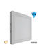 GloboStar Quadratisches Außen LED-Panel 20W mit Warmweißem Licht 3000K 21,5x21,5cm