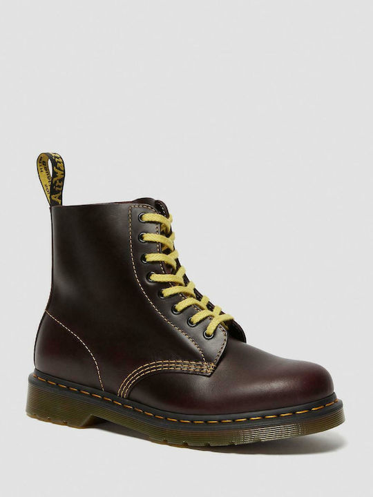 Dr. Martens 1460 Pascal Leather Brown Boots
