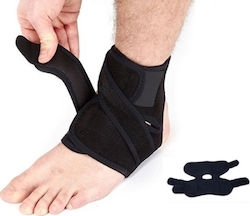 Mute I Love Sports Elastic Ankle Brace with Straps Black