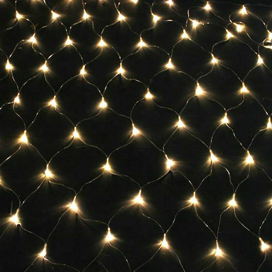 240 Lichterketten LED 2m. x 150cm Warmes Weiß Typ Netz 1Stück