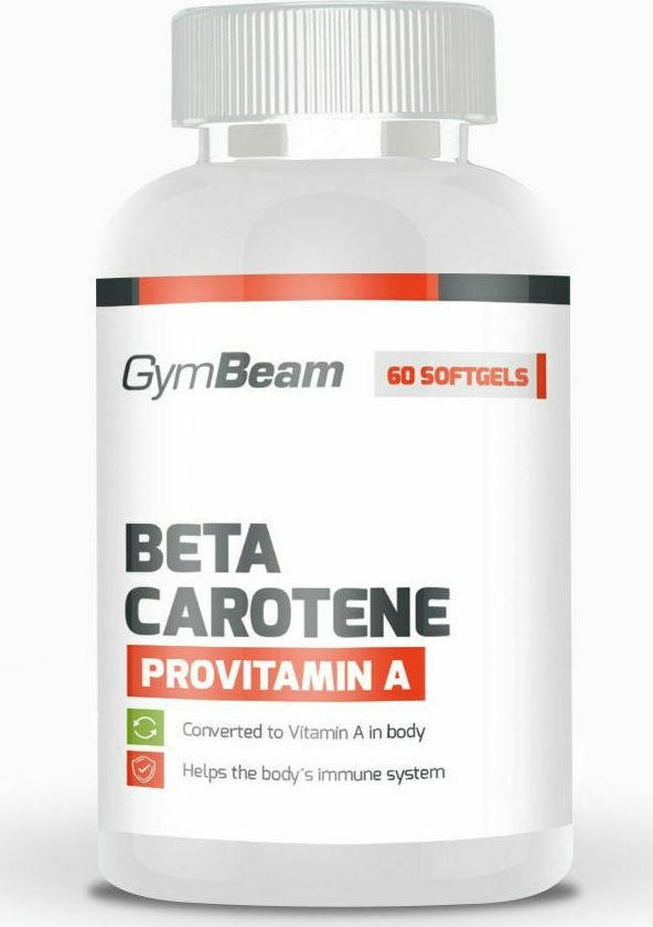 Gym Beam Beta Carotene Provitamin A 60 μαλακές κάψουλες Skroutz.gr