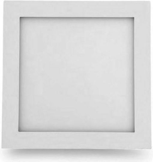 Spot Light Квадрат Вграден LED Панел 20W с Неутрално бяло Светлина 4000К 22.5x22.5см.