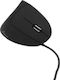 MediaRange MROS230 Wired Ergonomic Vertical Mouse Black