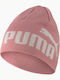 Puma Essential Logo Beanie Frauen Beanie Gestrickt in Rosa Farbe