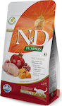 Farmina N&D Pumpkin Neutered Dry Food for Adult Neutered Cats with Pomegranate / Pumpkin / Chicken 5kg