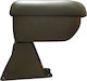Cik Car Armrest Car Leather Armrest for Opel Meriva Opel Meriva B Flextrail Black