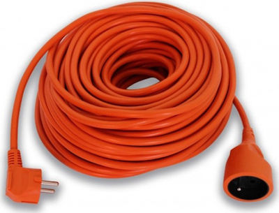 Extension Cable Cord 20m Orange