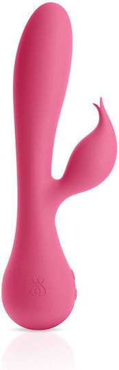 Jimmyjane Glo Rabbit Waterproof Heating Vibrator Vibrator Kaninchen 20cm Pink