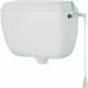 Viospiral Wall Mounted Plastic High Pressure Rectangular Toilet Flush Tank White