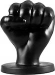 All Black Fist Dildo Anal Negru 16.5cm