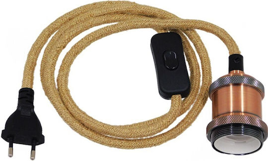 GloboStar GloboStar Power Socket with E27 Copper Outlet 91043