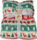 Cangaroo Blanket Nursery Swaddling Blankets Festive Fleece Multicolour 75x105cm 108054