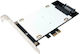 LogiLink Placă PCIe Cu 2 Porturi SATA III