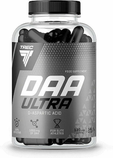 Trec DAA UltraD-Aspartic Acid 120 Κάψουλες