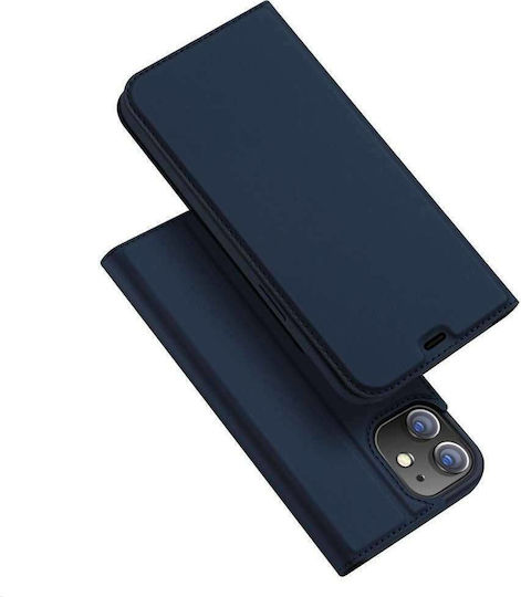 Dux Ducis Skin Pro Book Δερματίνης Navy Μπλε (iPhone 12 / 12 Pro)